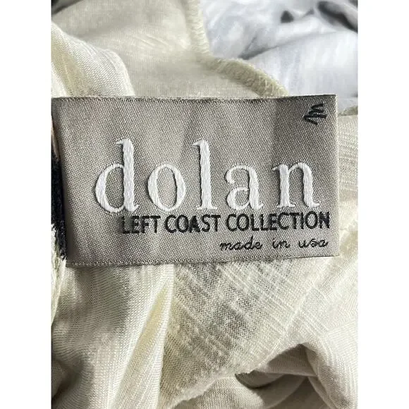 Anthropologie Dolan Left Coast Midi Priva Dress Sz M Striped Scoop Neck Stretch - Picture 6 of 9